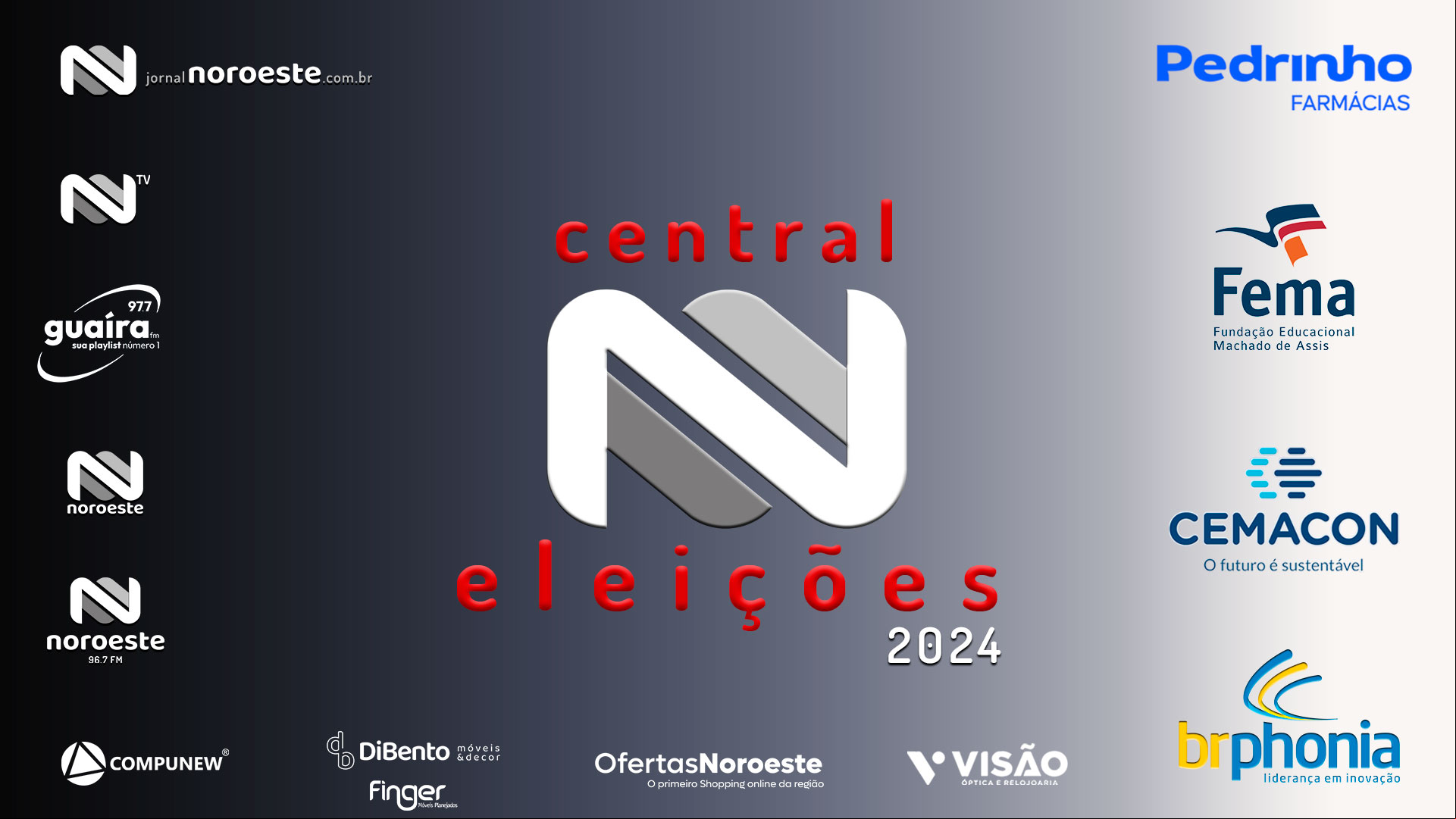 Cobertura das agendas dos candidatos a prefeito de Santa Rosa